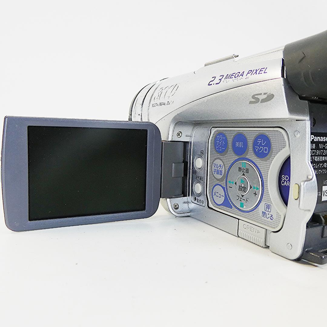 パナソニック NV-GS200 動作良好 MiniDVビデオDVDダビングに最適