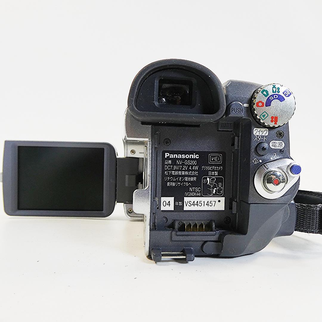 パナソニック NV-GS200 動作良好 MiniDVビデオDVDダビングに最適