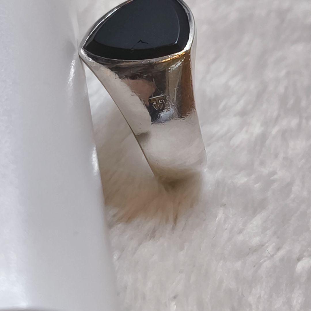 TOM WOOD Shield Black Onyx リング 54 14号相当 - メルカリ