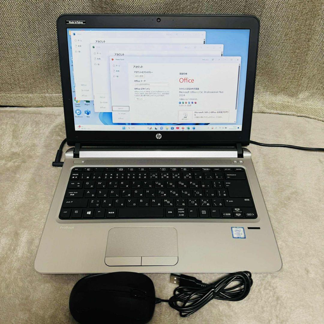 S213 HPノートパソコンSSD高速WEBカメラWindows11オフィス付き - メルカリ