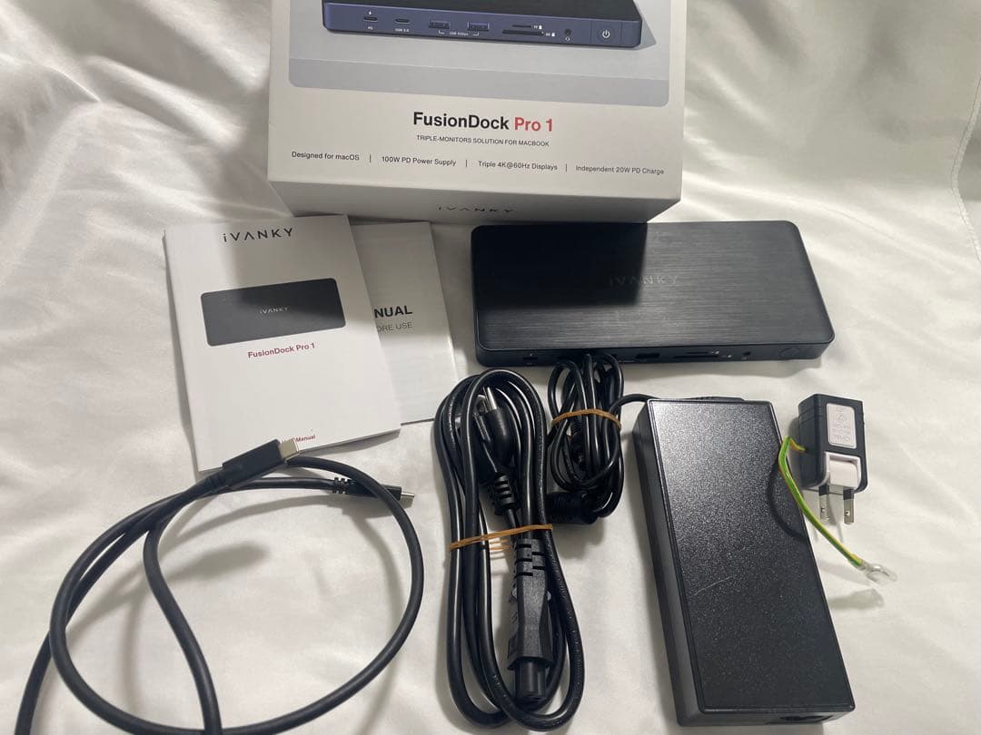 IVANKY FUSIONDOCK PRO1 VCD09 ドッキングステーション Thunderbolt Dock | FusionDock Pro 1 | Triple 4K Displays – iVANKY