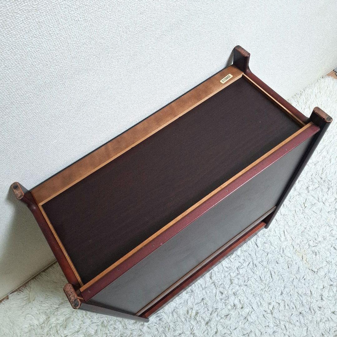 karimoku カリモク オールドカリモク 電話台 ファックス台 - メルカリ