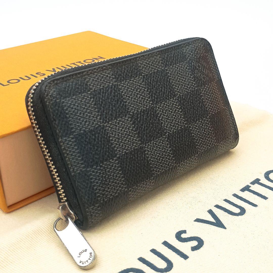 【美品S】ルイヴィトン　ジッピーパース　ダミエグラフィット　ケース LOUIS VUITTON（ルイ・ヴィトン） 【新品同様】ルイヴィトン ダミエ