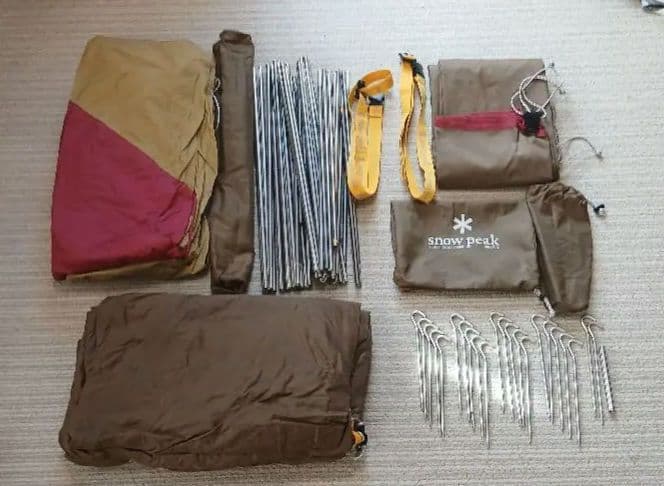 スノーピーク ランドブリーズ6 SD-316 グランドシートセット - メルカリ