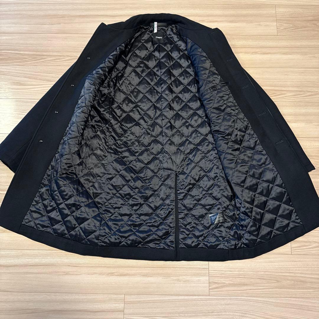 23AW Theory Double Flannel Din 中綿ステンカラー