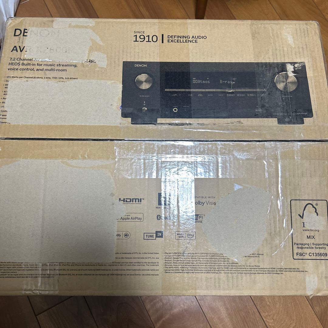 DENON デノン AVR-X2800HK 7.2ch AV 8K