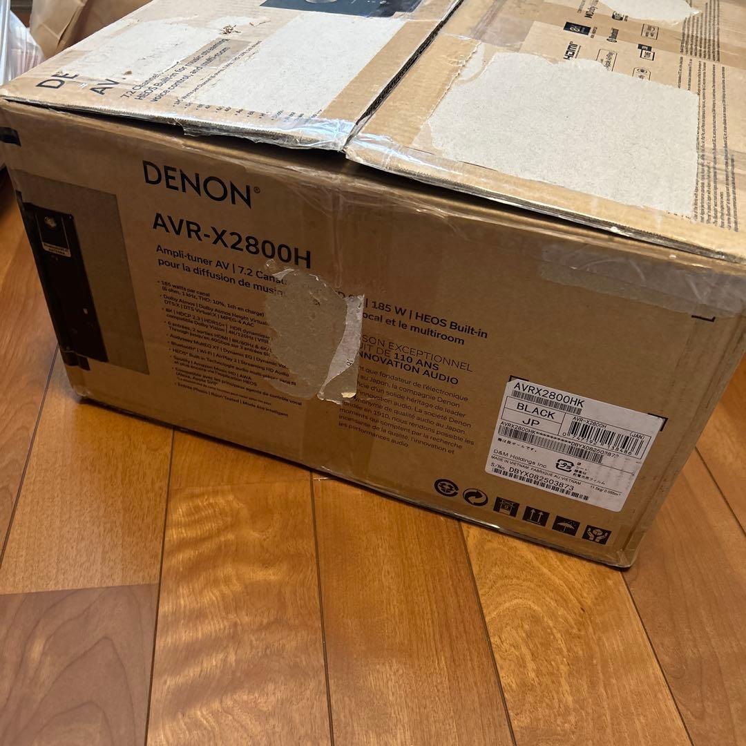 DENON デノン AVR-X2800HK 7.2ch AV 8K