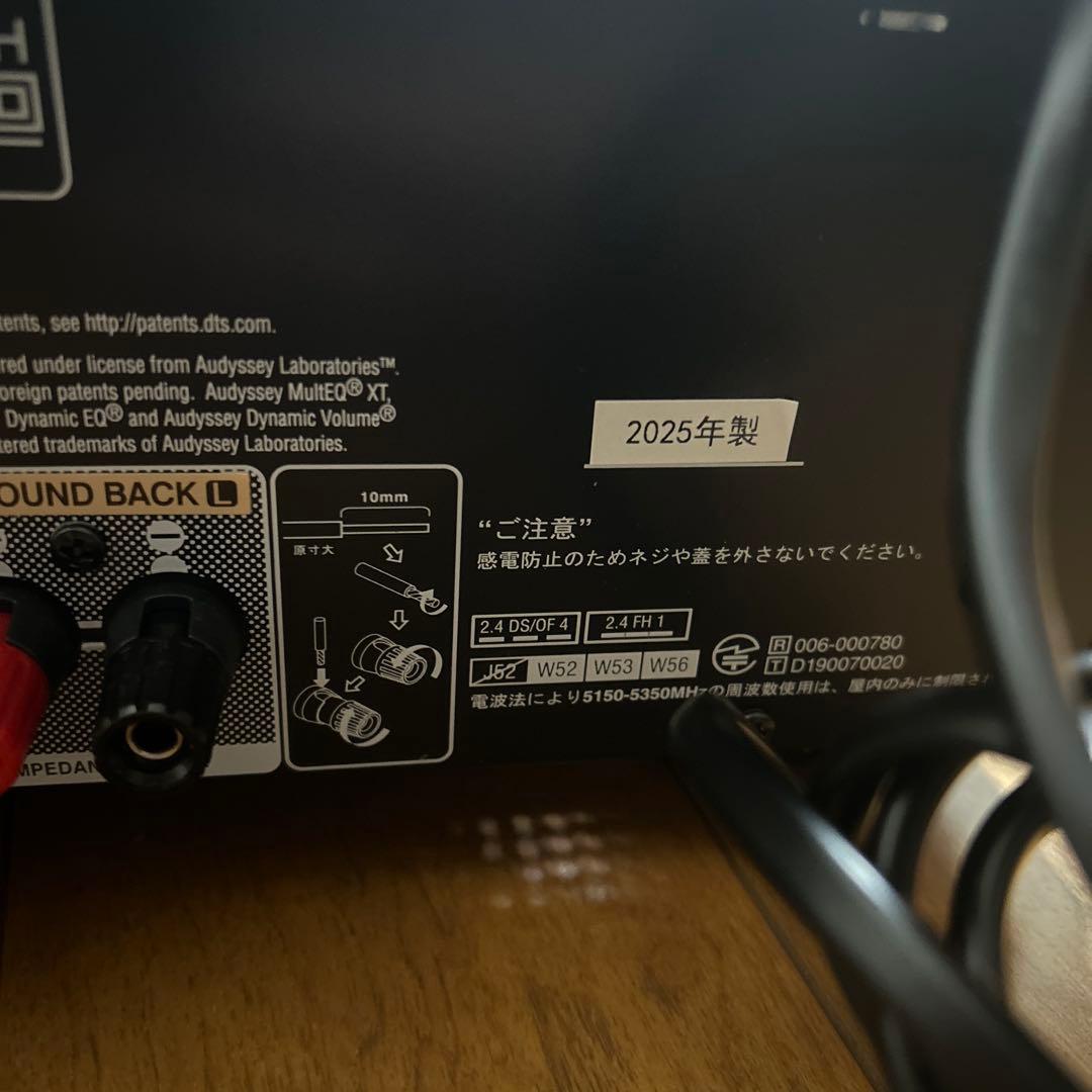 DENON デノン AVR-X2800HK 7.2ch AV 8K