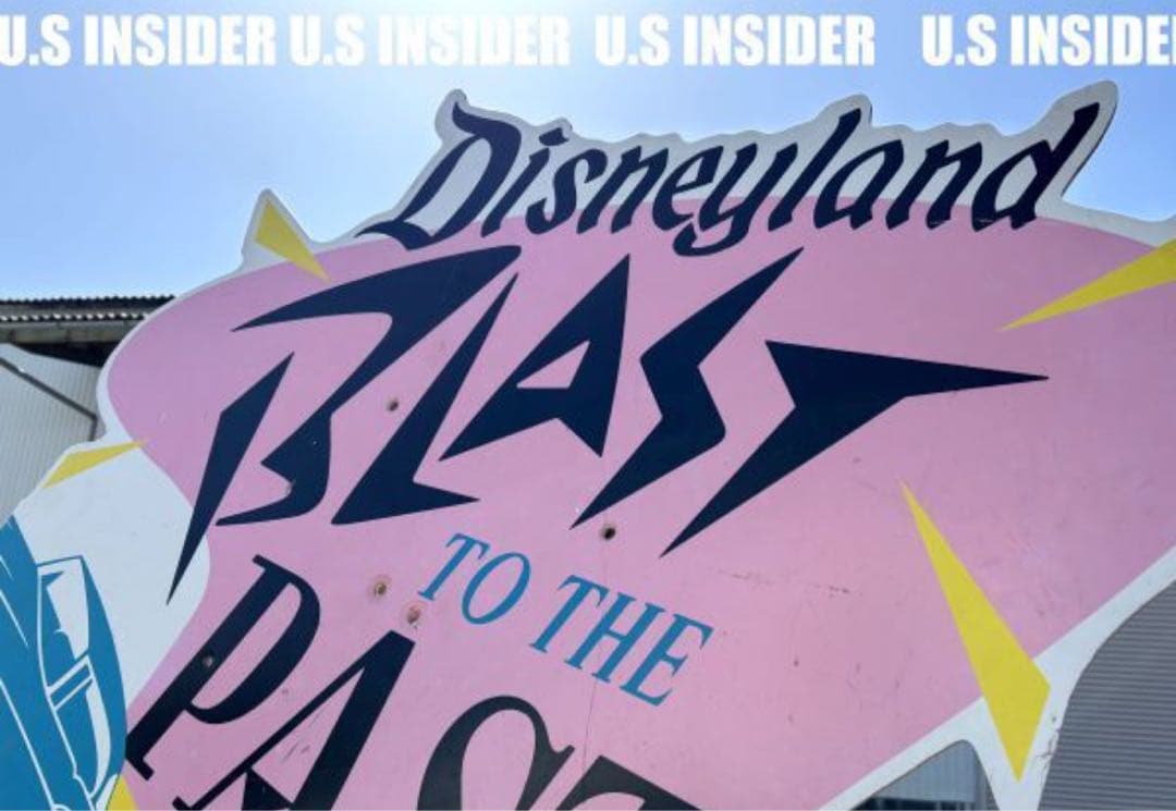 USA非売品1988年~1989年　パレードにて使用　C.Aディズニーランド看板