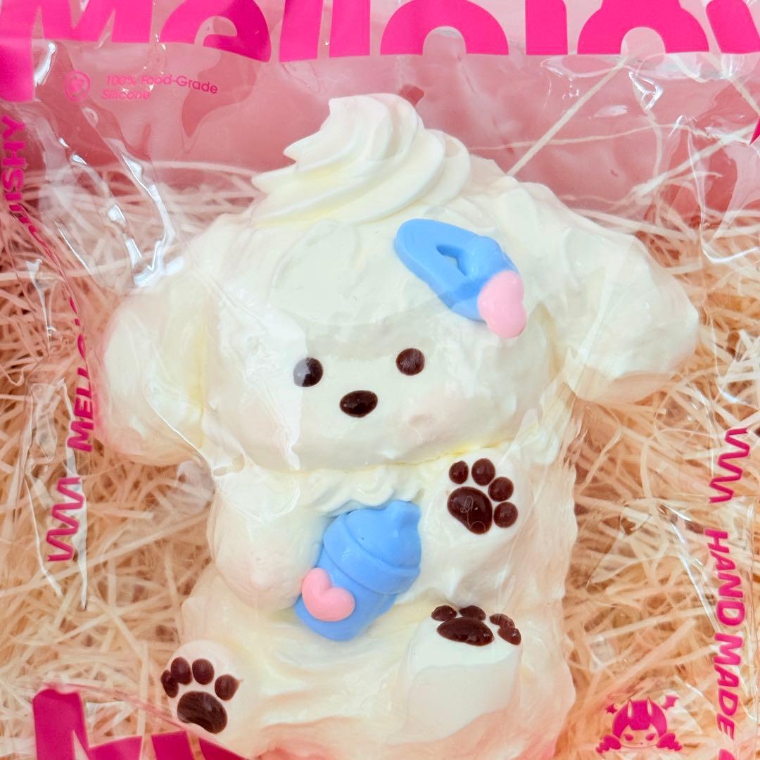 mellojoyメロジョイ/クリームわん犬/ゆきこ/スクイーズ/アニマル