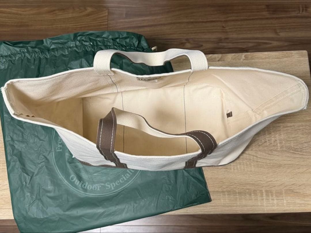 L.L.Bean BOAT AND TOTE LARGE 茶 シーズンカラー