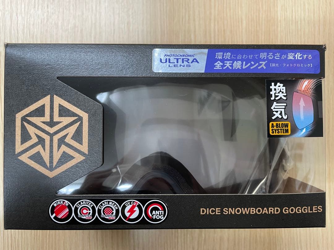 DICE 25-26 GOODMAN マットブラック 25/26 DICE『 GOODMAN 』 正規取扱店 ダイス サイコロ グッドマン