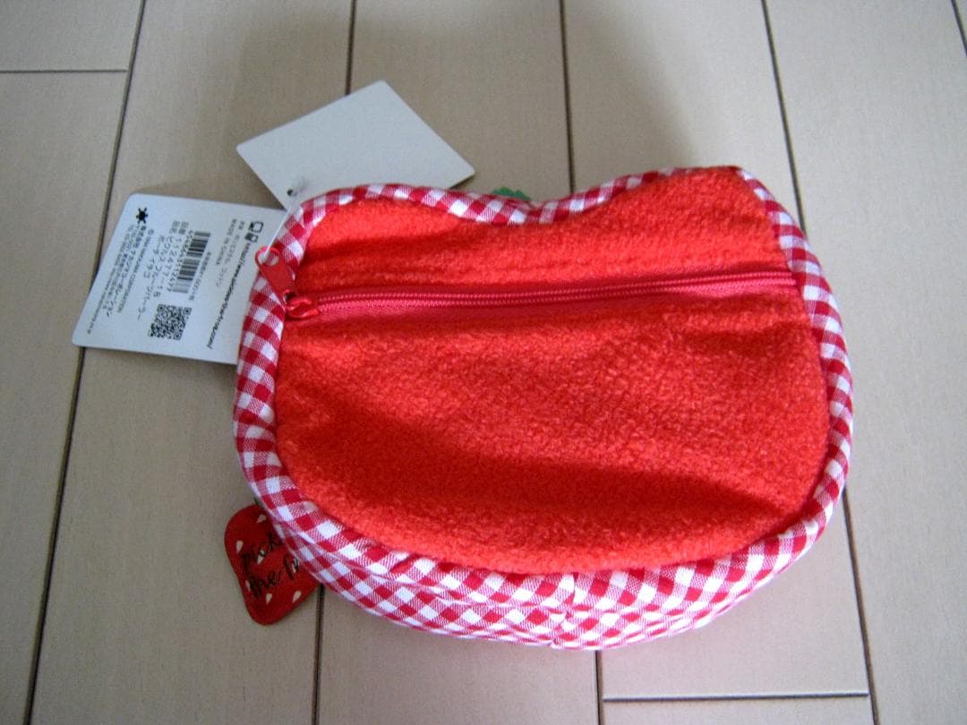 値下げ【新品】かえるのピクルス フェイスポーチ*イチゴ