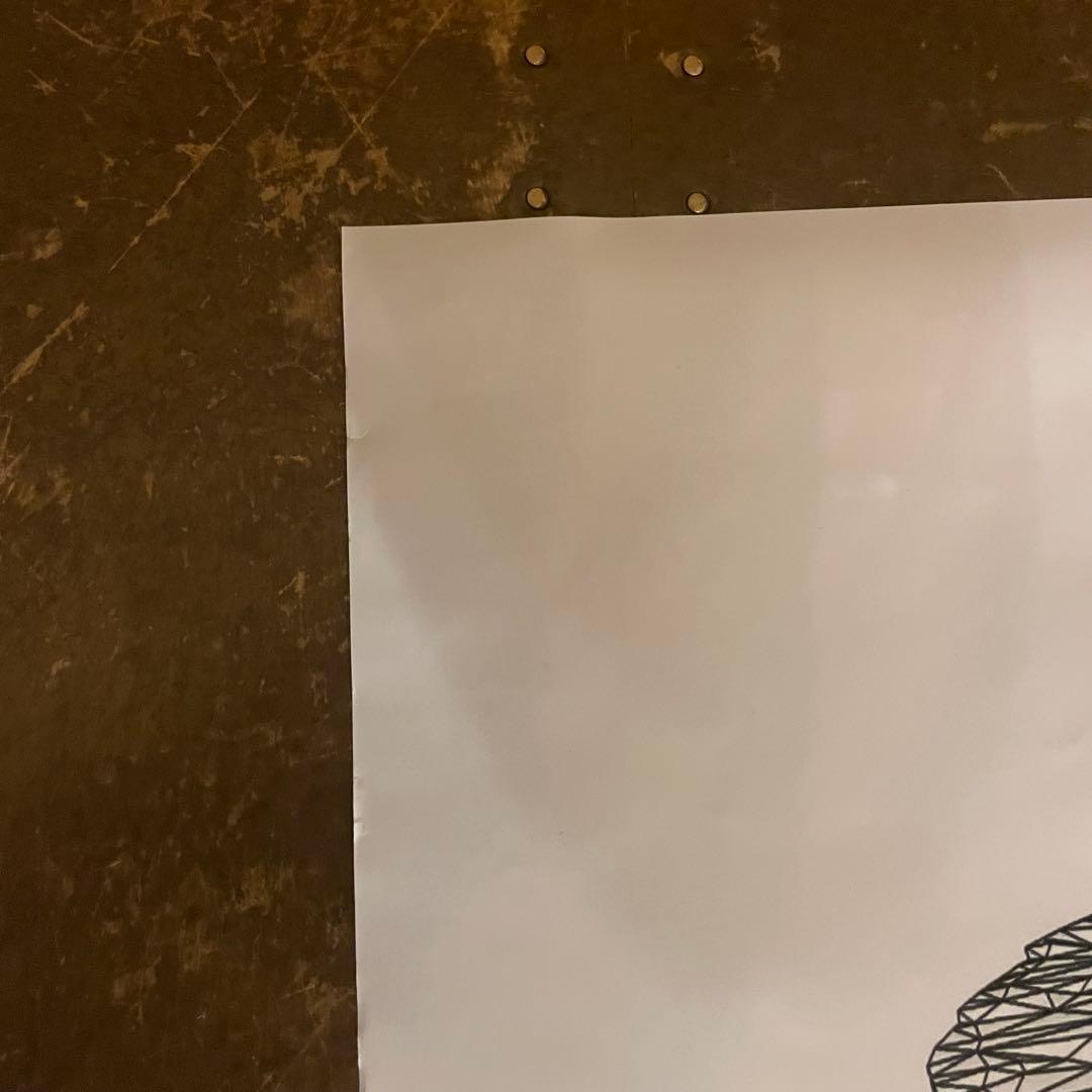 00s デッドストック cold play 大判ポスター