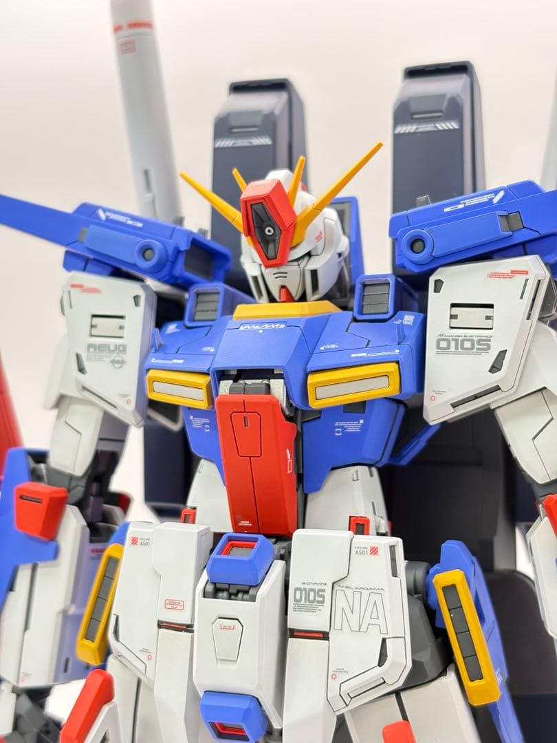 MG 強化型 zzガンダム ver.ka 全塗装 完成品 ダブルゼータ