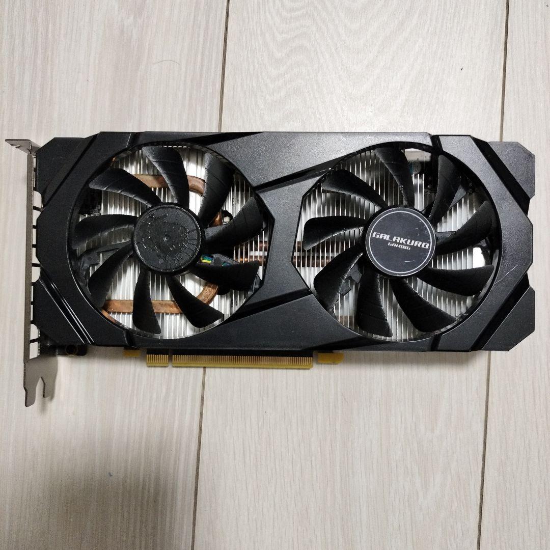 玄人志向 NVIDIA GeForce GTX1660 6GB 玄人志向 GF-GTX1660-E6GB/OC/DF GEFORCE GTX 1660 6GB 192-bit GDDR5