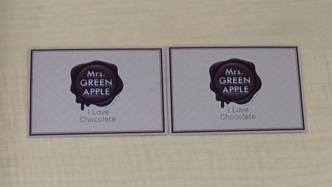 ❶Mrs.GREEN APPLE フォトカード l Love Chocolate