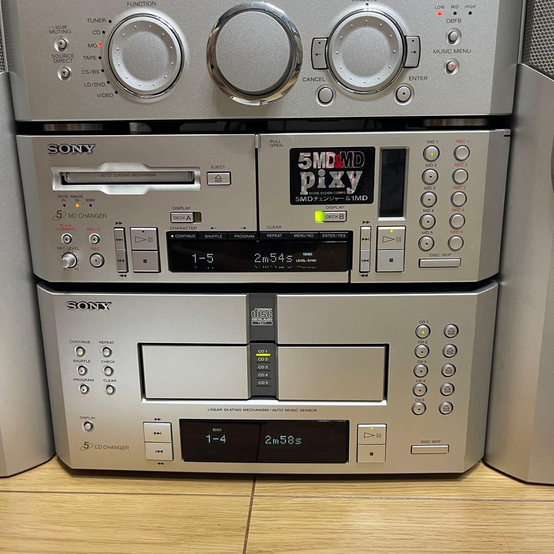 SONY DHC-MD919 最上位モデル PIXY システムコンポ 完動品 - メルカリ