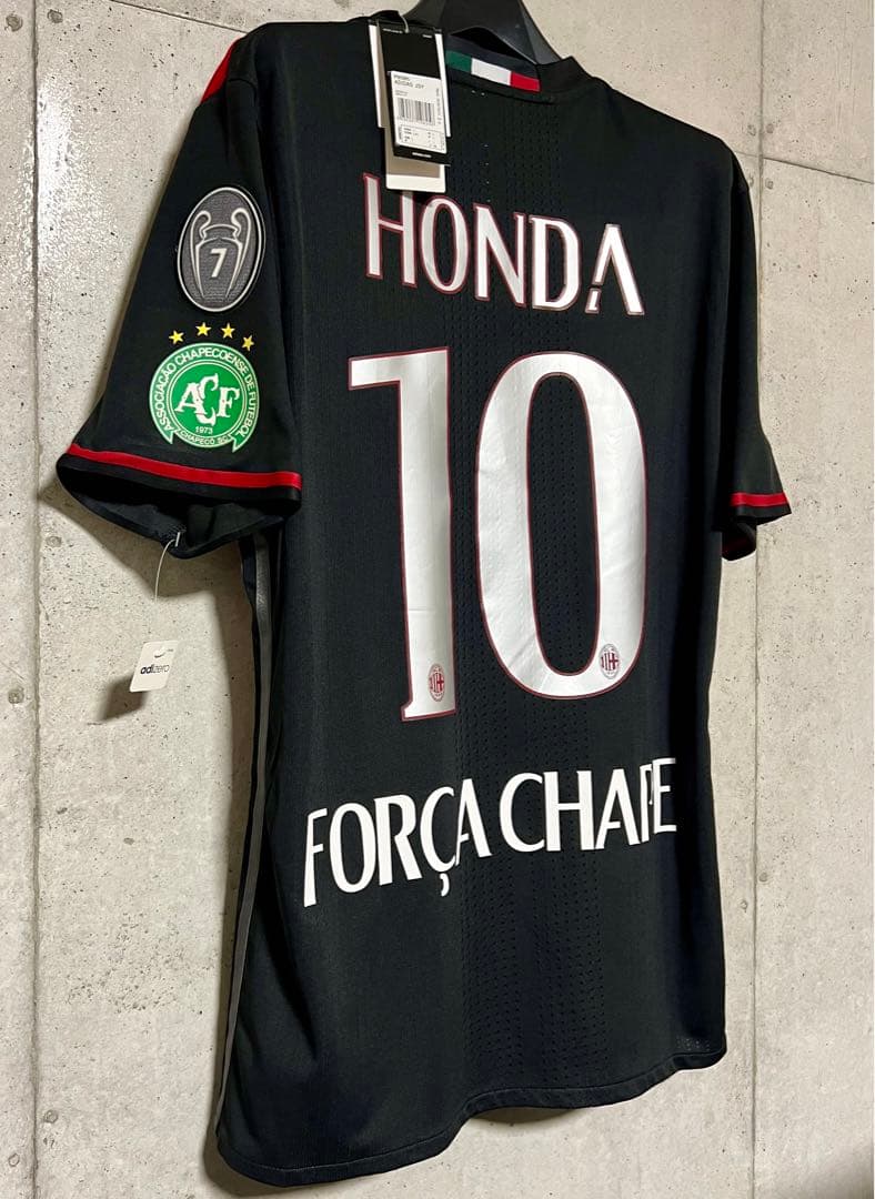 新品/タグ付き】16/17 ACミラン ♯10 本田圭佑【L】オーセンティック