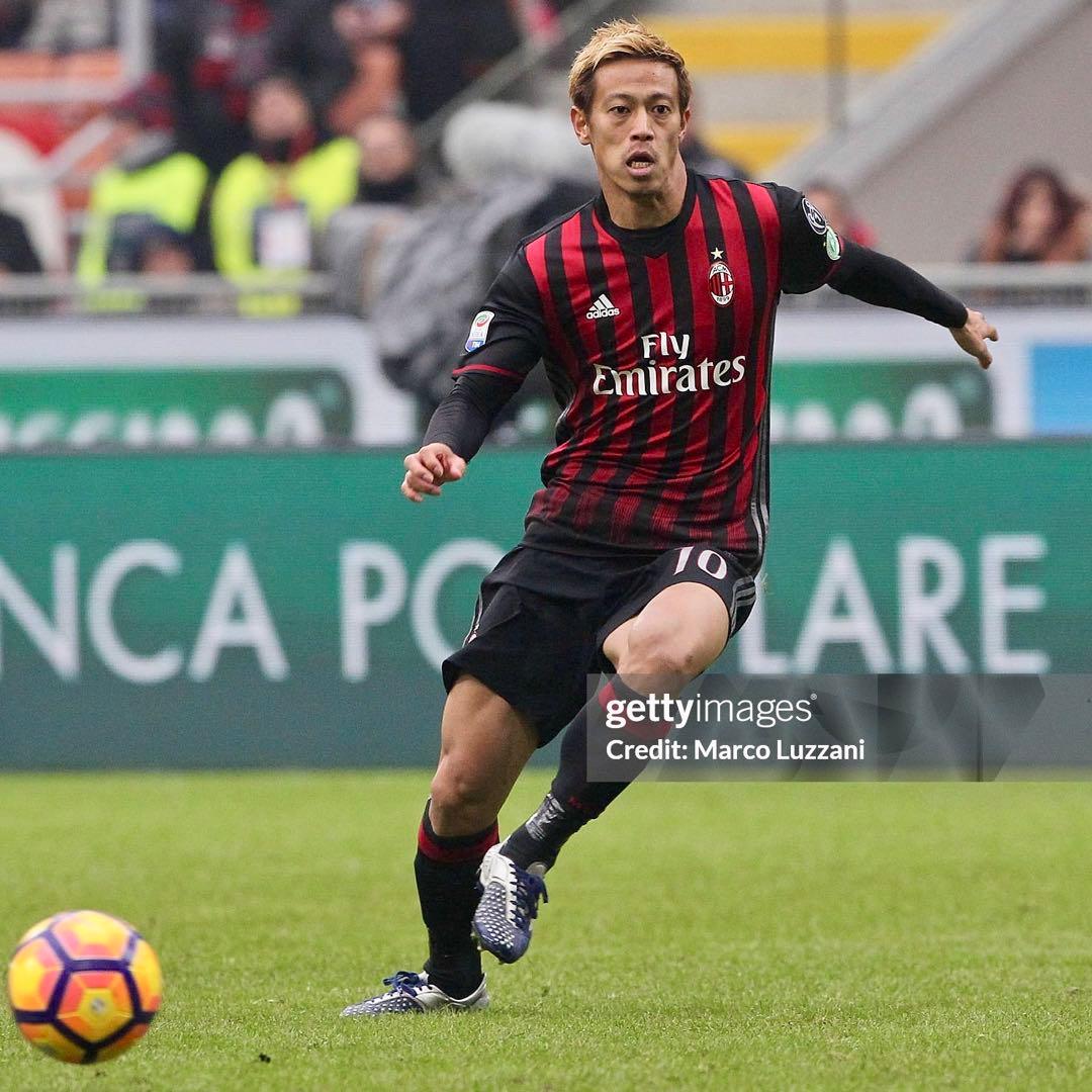 新品/タグ付き】16/17 ACミラン ♯10 本田圭佑【L】オーセンティック