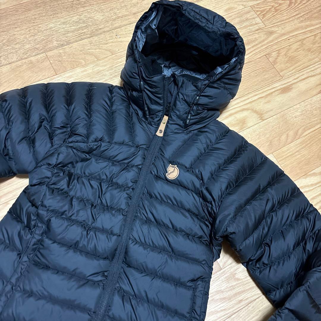 美品 fjall raven ロングダウンコート XS 防寒 ダウンジャケット