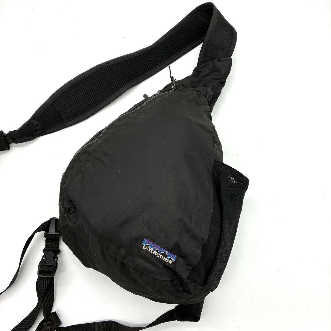 パタゴニア ライトウェイト トラベルスリングバッグ ナイロン 黒 y2k