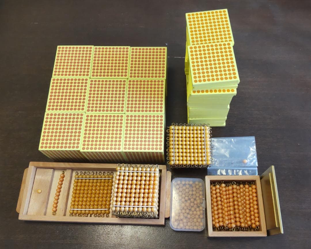 モンテッソーリ 金ビーズセット D100307287 - 知育玩具安い 通販