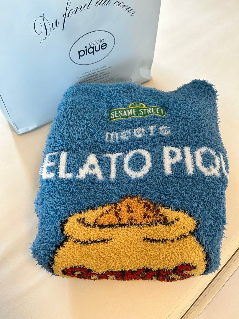 ジェラートピケ クッキーモンスター ワンピース