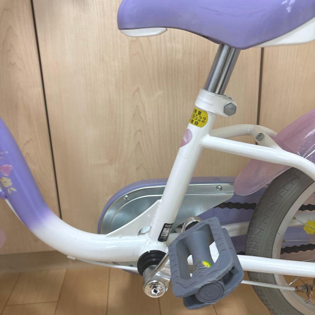 直接引渡限定 千葉県 アイデス ラプンツェル 幼児用自転車 16インチ
