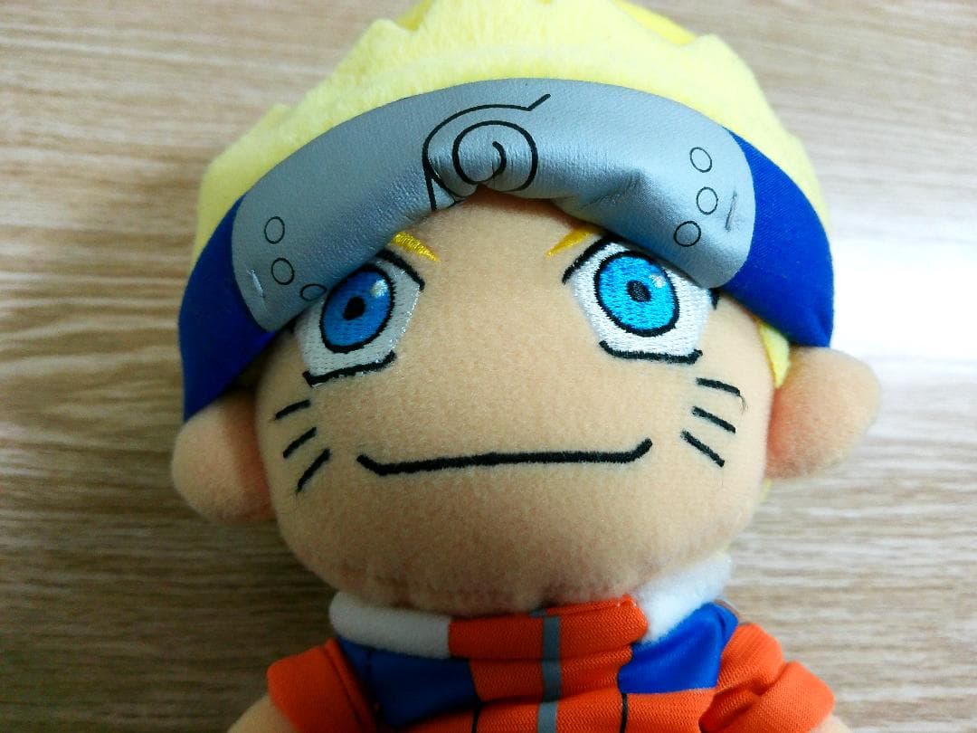NARUTOうずまきナルト　アミューズメント専用景品　ぬいぐるみ　２００５年
