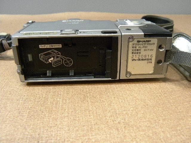 SHARP VL-FD1 ビデオカメラ 中古 - メルカリ