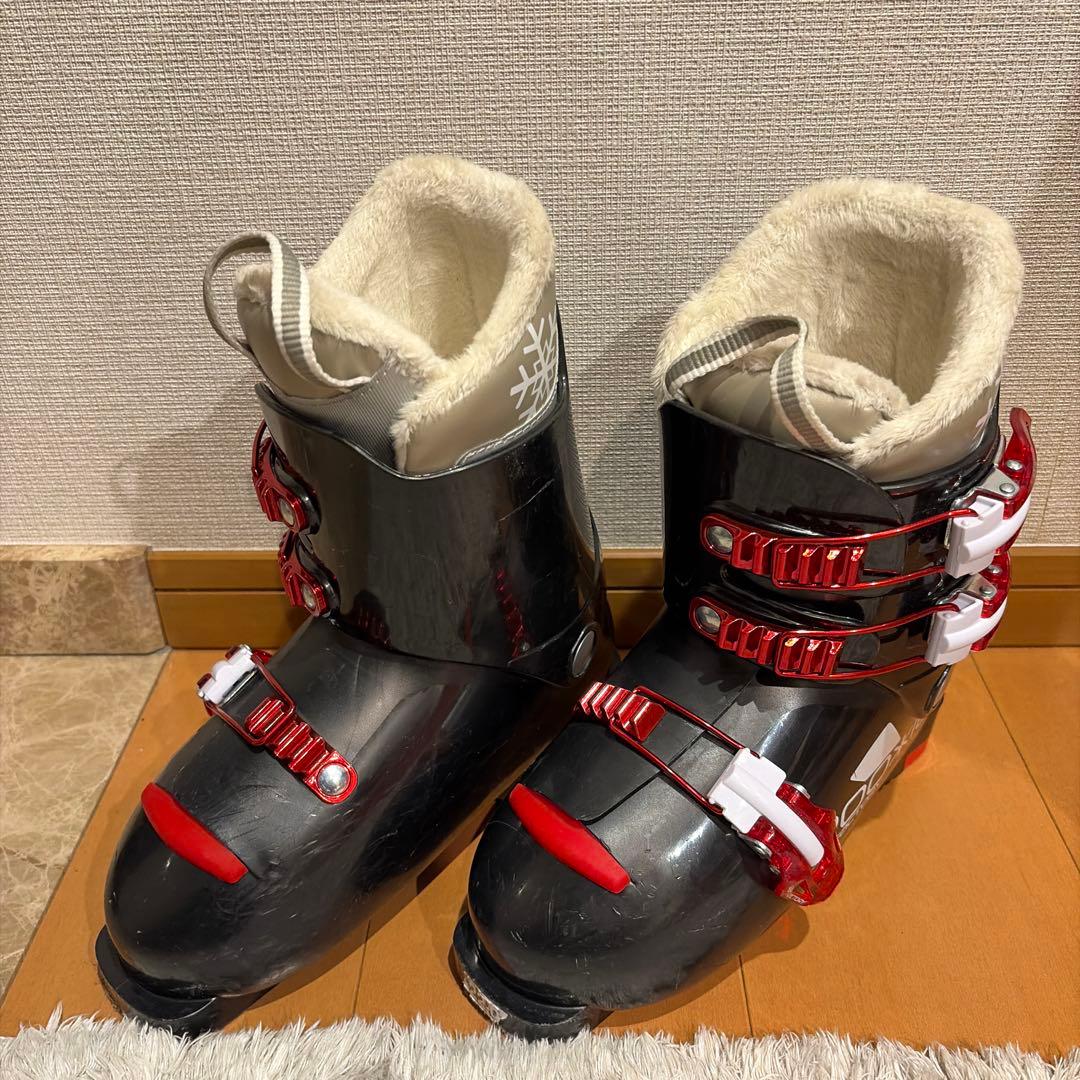 ロシニョール スキー板 スキーブーツ ストック ジュニア セット 120 22