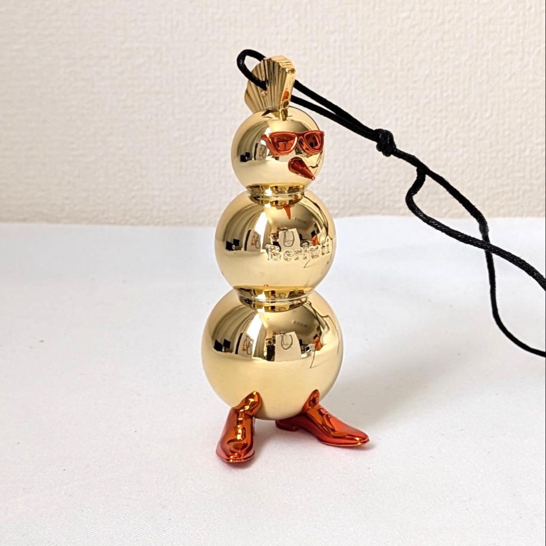 期間限定ノベルティ BERLUTI ベルルッティ ゴールドダック チャーム