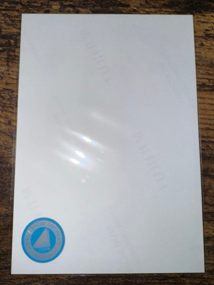 日向坂46 山下葉留花 直筆サイン生写真 9th制服