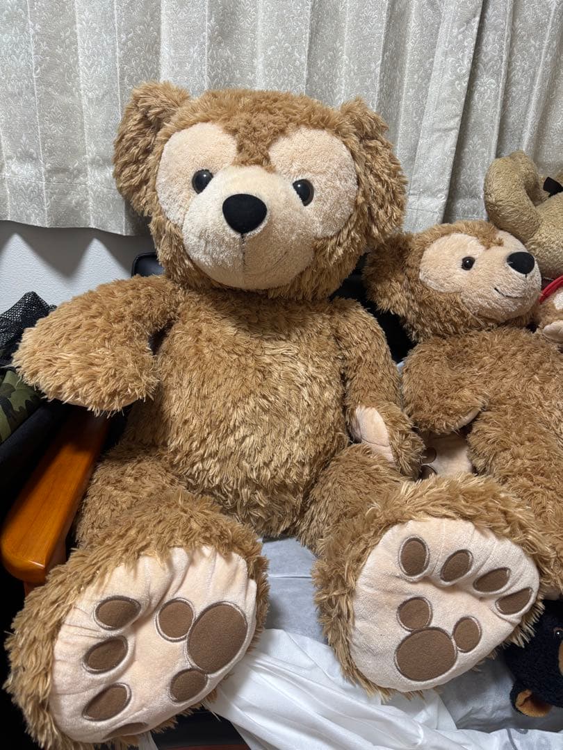 ダッフィ　ぬいぐるみ　特大　Lサイズ