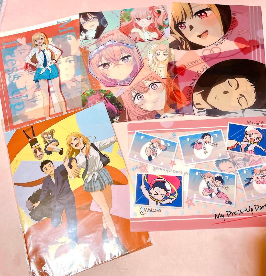 その着せ替え人形は恋をする 喜多川海夢 クリアファイル 5枚セット