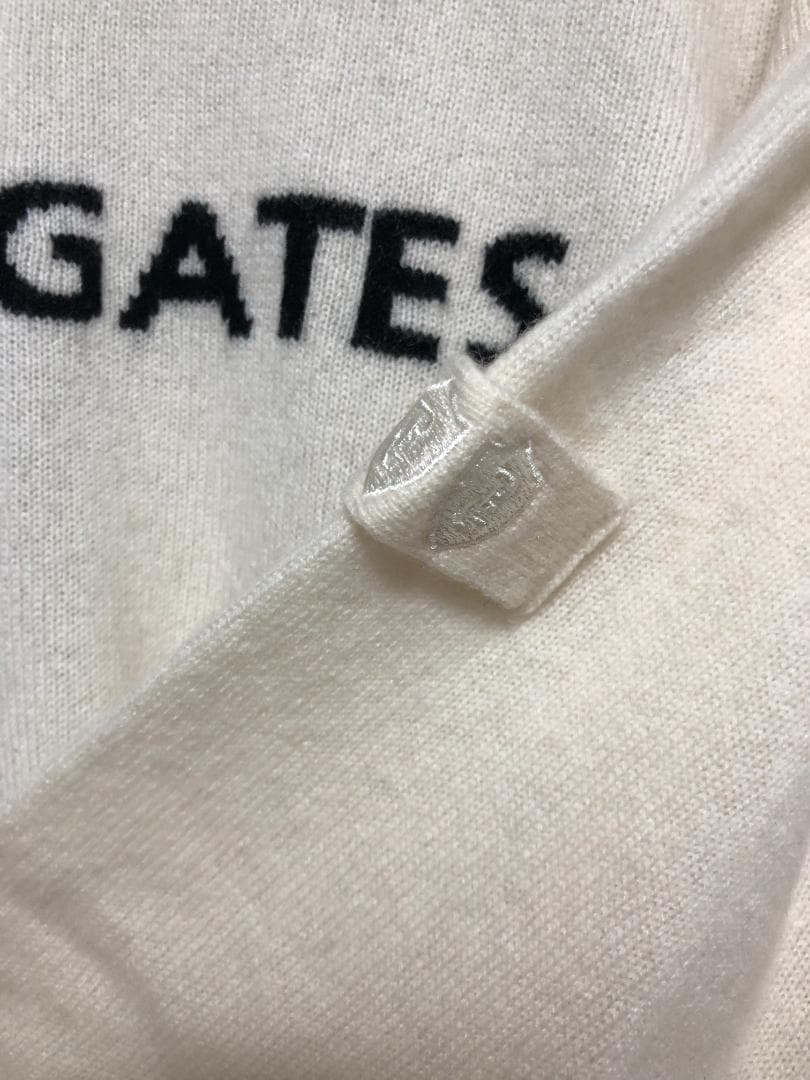 完売 未使用タグ付き パーリーゲイツ セーター カシミヤ 5 L オフ