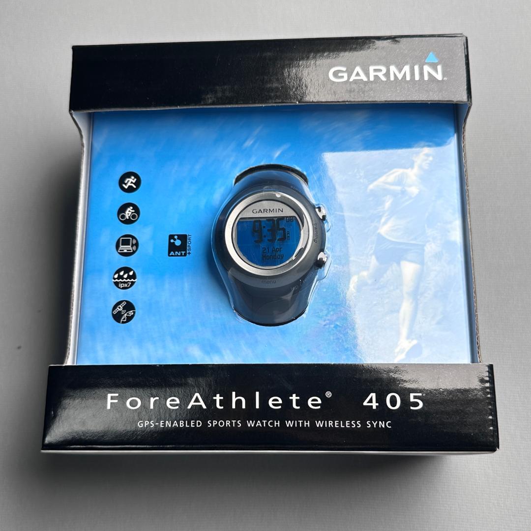 新品・未使用】 GARMIN ガーミン ForeAthlete 405 - メルカリ
