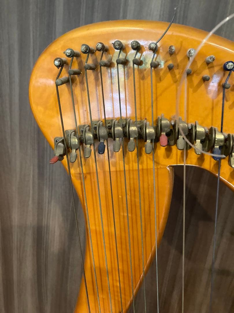 アイリッシュハープ AOYAMA HARP 飴色 チューニングトレーナー