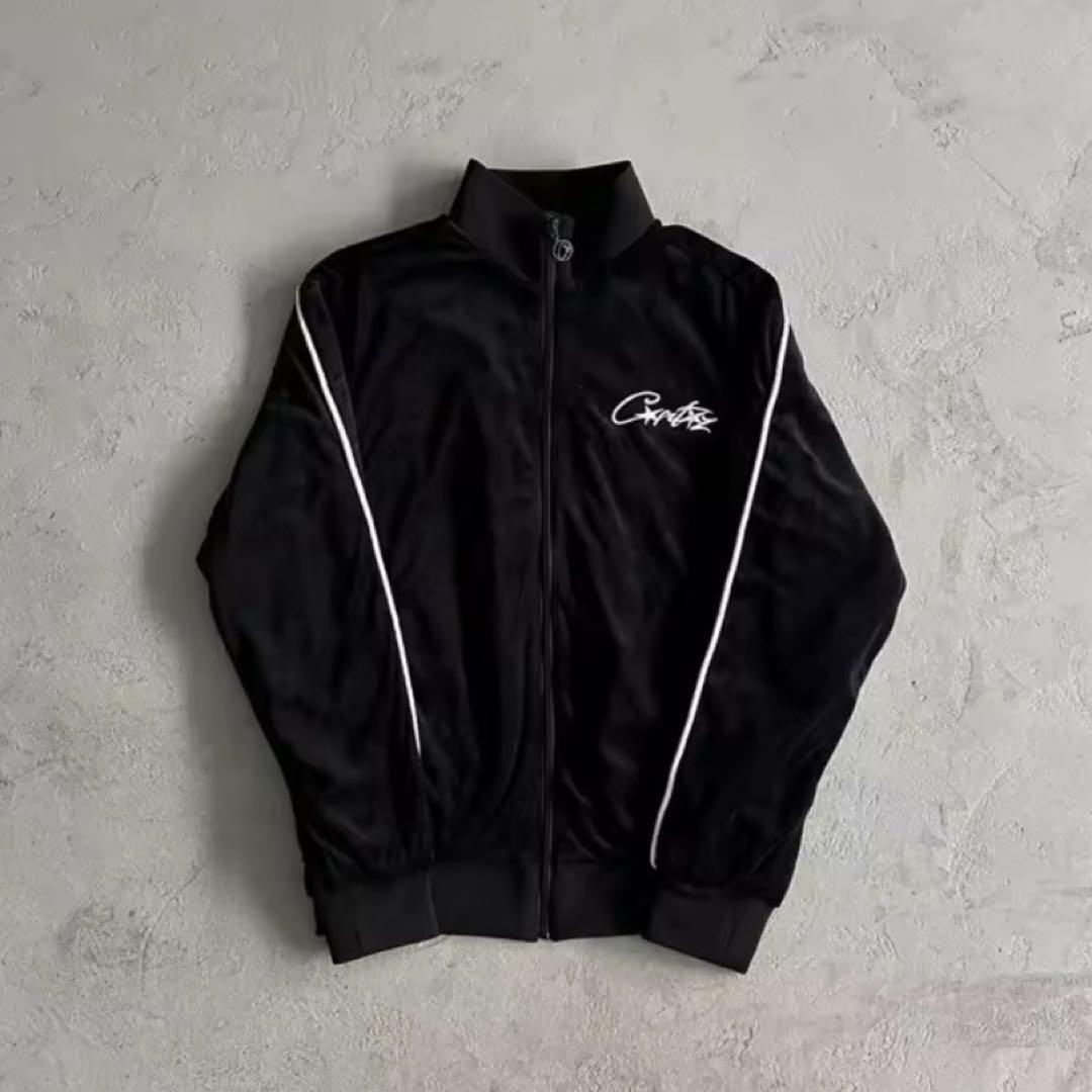 即日発送 corteizセットアップ ベロア ブラック Sサイズ コーテイズ