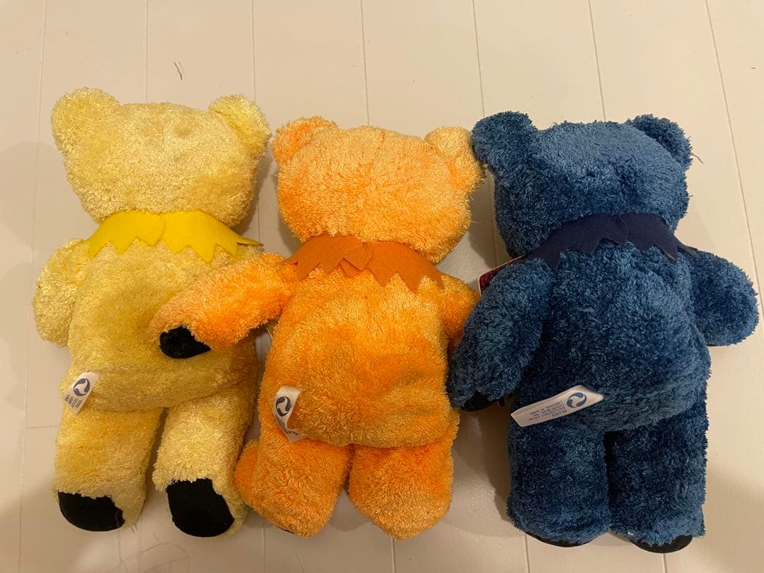 【12インチ】グレイトフルデッドベア リズムVERSE BLUES 3体セット