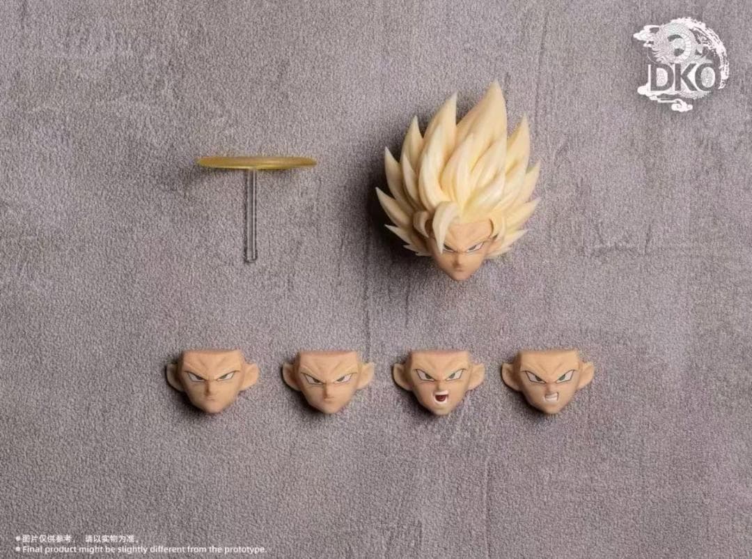 S.H.Figuarts用 孫悟空スパーサイヤ人2 ヘッドパーツB