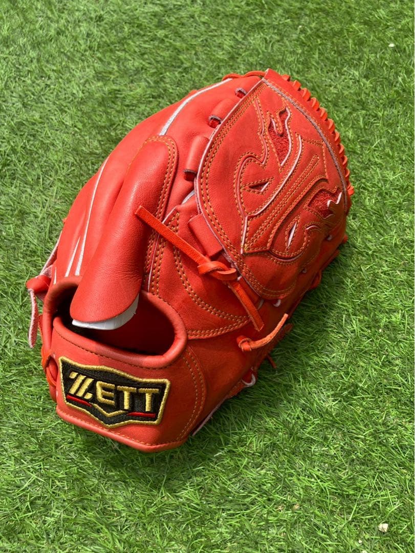 定価 55,000円 プロステイタス 投手用　グローブ　硬式　日本製 ZETT 硬式グラブ プロステイタス 投手用 サイズ:4 | 【ZETT】ゼットベース