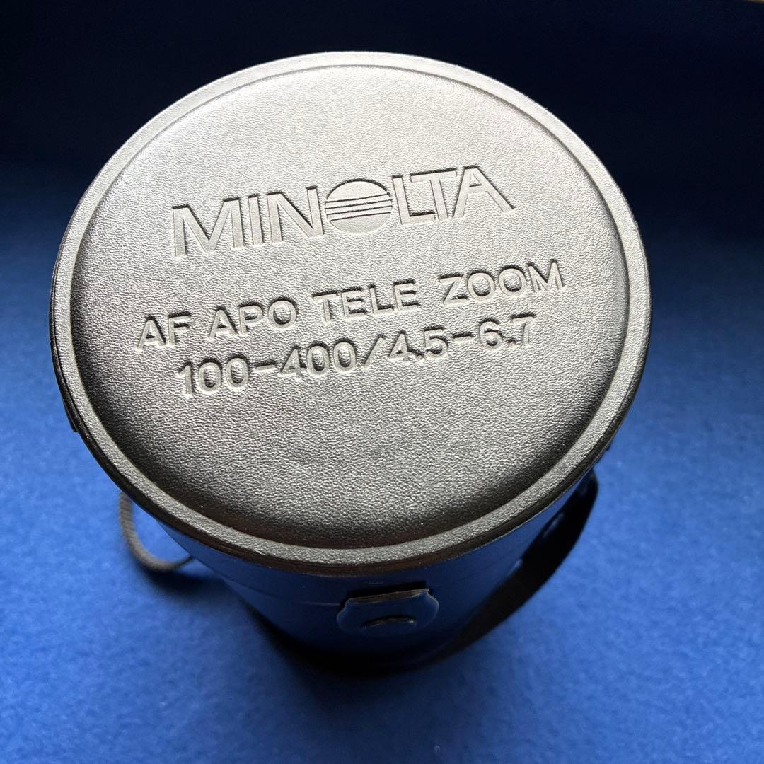 ミノルタ AF APO 100-400mm F4.5-6.7 望遠ズームレンズ