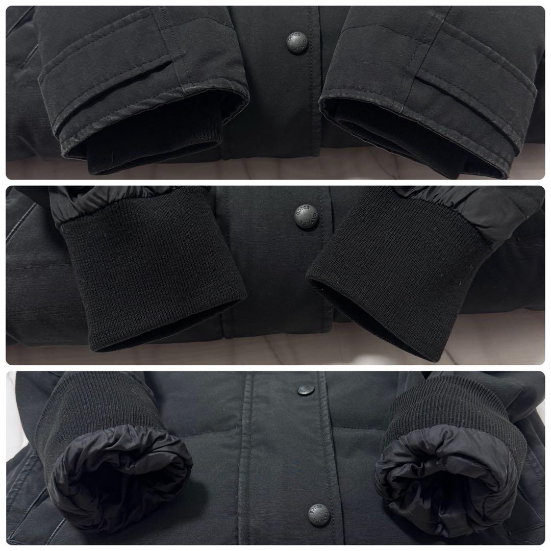 カナダグース マッケンジー ダウンコート サザビー M相当 ブラック