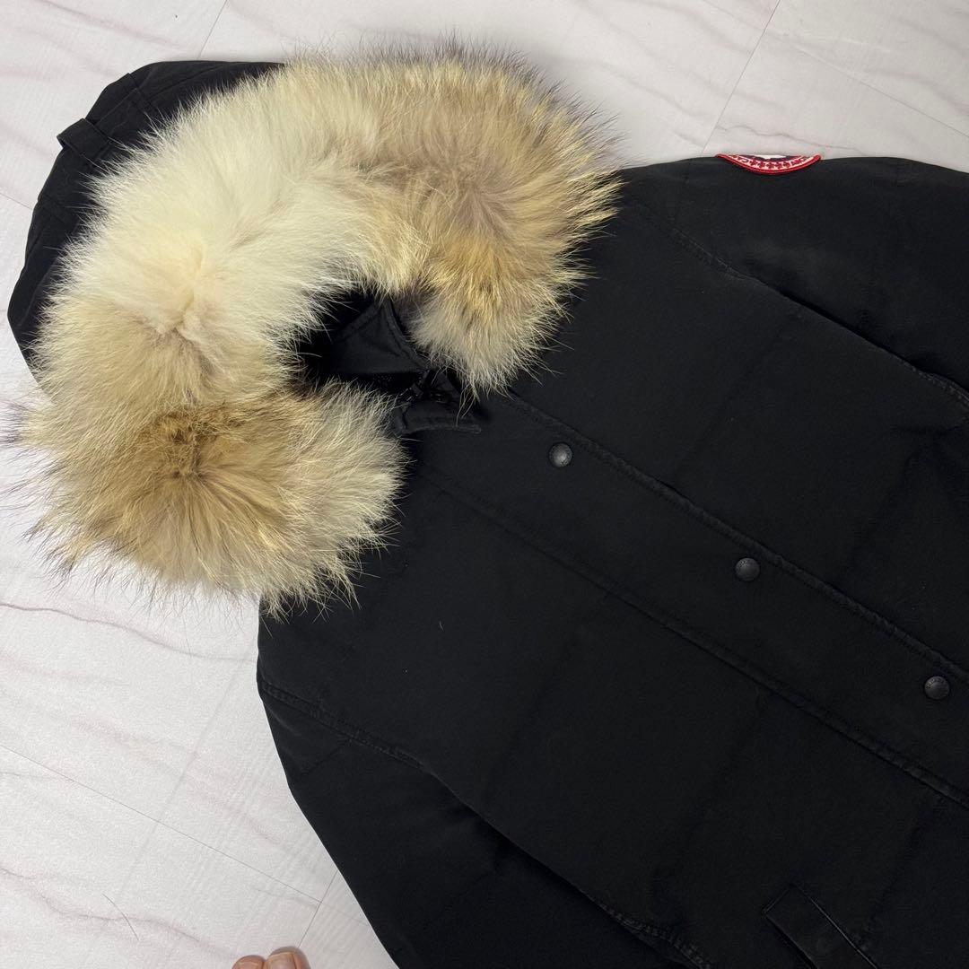 カナダグース マッケンジー ダウンコート サザビー M相当 ブラック