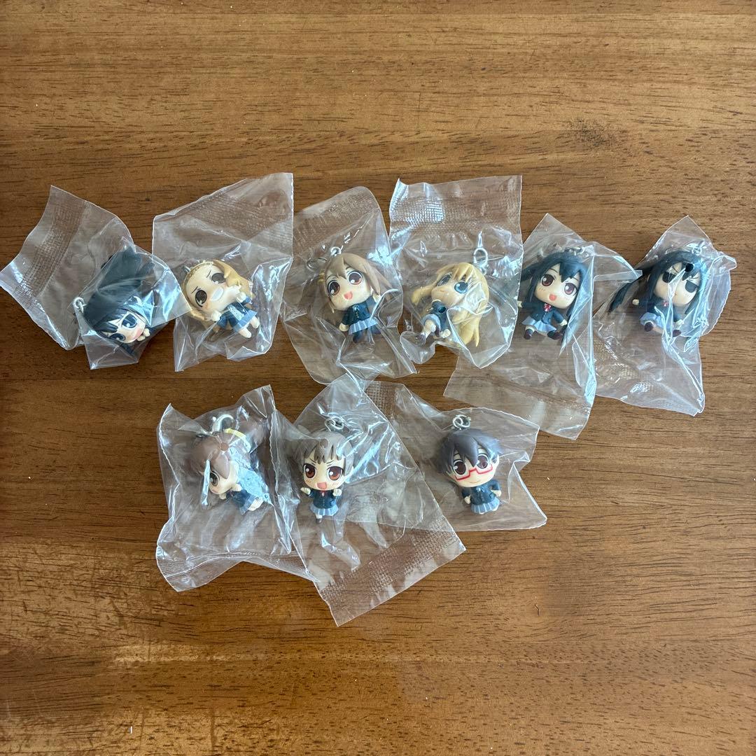 未開封】けいおん！！ キューティーフィギュアマスコット 全9種