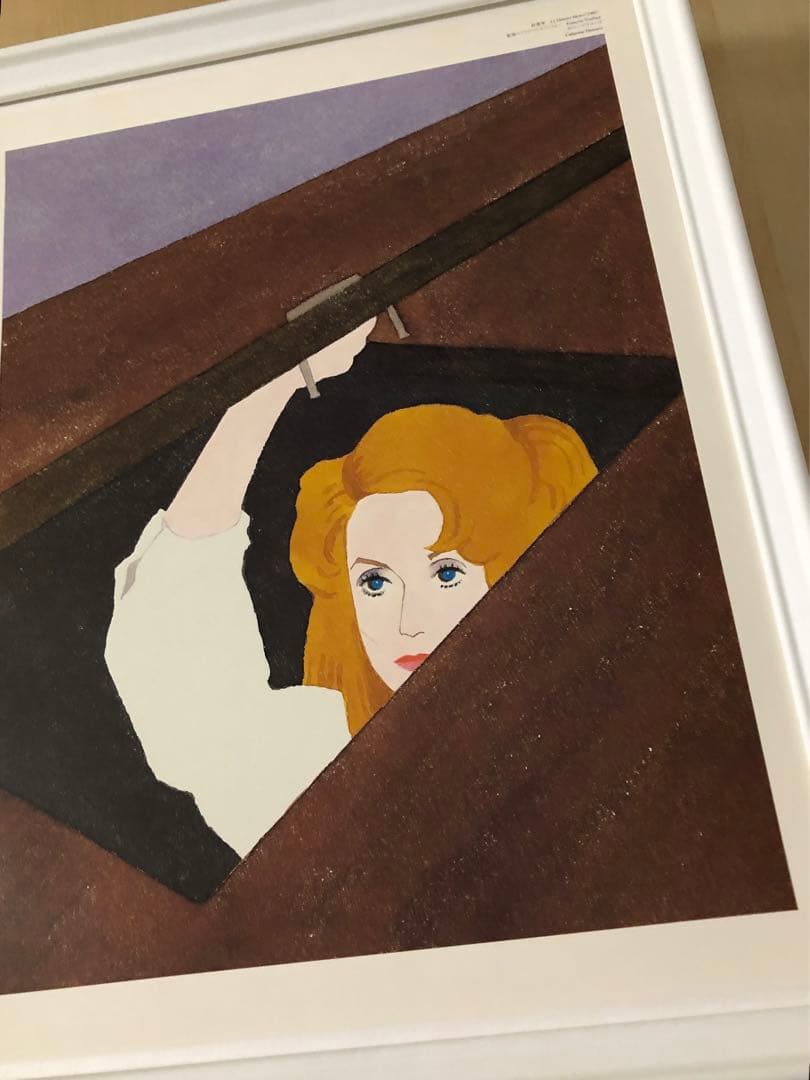 PK額装品 イラスト 和田誠 映画 終電車 カトリーヌドヌーヴ ポスター DVD