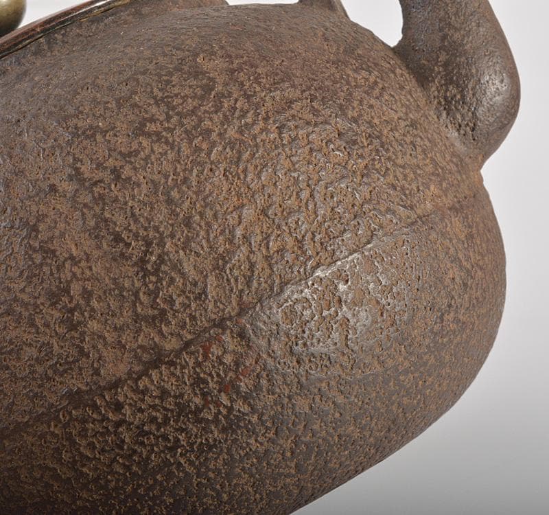 煎茶道具 釜師 高木治良兵衛作 鉄瓶 鉄釜 共箱 J R5261 - メルカリ