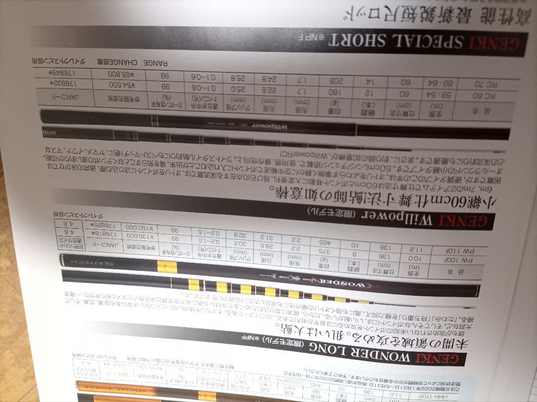 Suntech Willpower RC70 鮎竿 7.0m